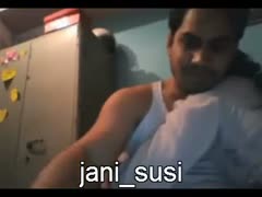 Desi brunette GF zealously jerks off her boyfriend's largest ramrod.